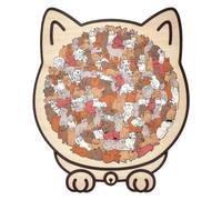 Puzzle Con Immagini Di Gatti Giochi Educativi Da 135 Pezzi