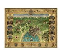 Puzzle con mappa di Hogwarts da 1500 pezzi - Harry Potter - Nouvo