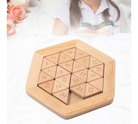 Puzzle con numeri in legno, giocattoli matematici, rompicapo per bambini