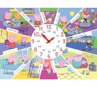 Puzzle con orologio PEPPA PIG XL 60 pezzi