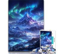 Puzzle con paesaggi dell'universo della Via Lattea per adolescenti, puzzle da 1000 pezzi, antistress per ammazzare il tempo in casa con poster abbinato e foglio di quiz (50x75cm)
