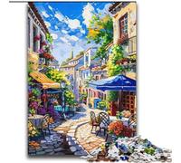 Puzzle con paesaggi urbani mediterranei da 2000 pezzi per adolescenti, adatti a persone dai 14 anni in su, idee regalo per la decorazione della casa (70x100cm)