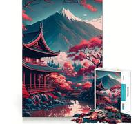 Puzzle con paesaggi vivaci per adulti,1000 pezzi,gioco stimolante per la mente,dimensioni uniformi,pezzi precisi,ideale da portare in viaggio,gioco per allenare la mente,regalo perfetto (50x75cm)