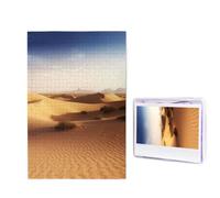 Puzzle con paesaggio del deserto per adulti, 1000 pezzi, puzzle in legno da foto, puzzle impegnativi perfetti per serate di gioco, decorazione della casa, regalo per vacanze e compleanno