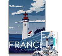 Puzzle con poster di viaggi nel mondo per adolescenti, 1000 pezzi, giocattolo educativo intellettuale decomprimente, regalo di compleanno, regali, arte murale 38x26cm