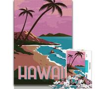 Puzzle con poster di viaggi nel mondo per adulti, 1000 pezzi, giocattoli da gioco stimolanti Ogni pezzo è unico Gioco stimolante e divertente per tutta la famiglia, 50x75cm