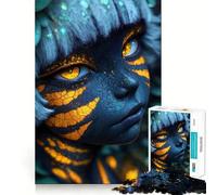 Puzzle con ritratti di creature mistiche per adolescenti, 1000 pezzi, rompicapo, antistress, taglio di alta qualità, (50x75cm)