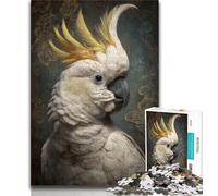 Puzzle con ritratto, 1000 pezzi, regalo per adulti, antistress, per ammazzare il tempo durante le vacanze, con poster abbinato e foglio di quiz, 38x26cm