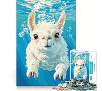 Puzzle con ritratto di lama sottomarino,1000 pezzi,divertente e stimolante per la mente Componenti robusti e ben definiti Un passatempo accattivante per rilassarsi in casa (50x75cm)