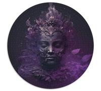 Puzzle con statue di Buddha, 1000 pezzi, per adulti, Halloween, Pasqua, Capodanno, 67,5x67,5 cm