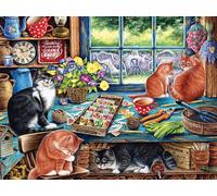 Puzzle con tema Privacy dei Gatti XL 275 pezzi di Cobble Hill