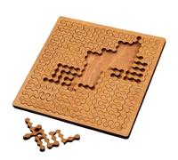 Puzzle con vassoio frattale, puzzle di legno irregolare difficile da risolvere, puzzle impossibile da risolvere, intagliato a mano, perfetto for la famiglia.(Style a)