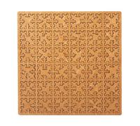 Puzzle con vassoio frattale, puzzle impossibile, puzzle in legno per adulti, puzzle in legno per piegatura mentale, design unico a forma rregolare per feste in famiglia e allenamento del cervello