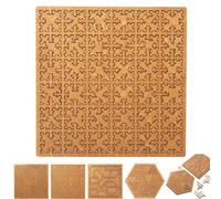 Puzzle Con Vassoio Frattale, Puzzle in Legno Difficile per Adulti, Puzzle in Legno Che Piega La Mente, Rompicapo Geometrico in Stile Vassoio, Puzzle Creativi Irregolari Unici(Cube)