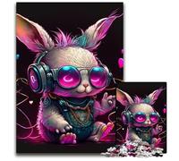 Puzzle Coniglietto 1000 pezzi Puzzle Impossibile per Adulti Perfetto per Adolescenti e Collezionisti, Ideale Decorazione per la Casa e Regalo da Viaggio 50x75CM/19,68x29,52 pollici