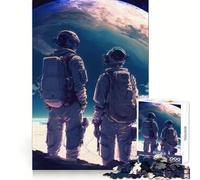 Puzzle "Contemplazione" da 1000 pezzi per adolescenti, gioco di logica stimolante, attività per la casa, bordi trasparenti, regalo prezioso 38x26cm