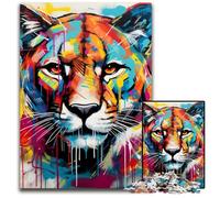 Puzzle Corgi Graffiti da 1000 pezzi per adulti, fai da te, regalo per la casa, gioco rompicapo 26X38CM/10,23x14,96 pollici