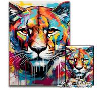 Puzzle Corgi Graffiti da 1000 pezzi, puzzle difficili per adulti e adolescenti, serata di giochi in famiglia, idea regalo stimolante per la mente, 50x75CM/19,68x29,52 pollici.