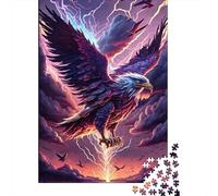 Puzzle Cosmic Fantasy Eagle da 1000 pezzi per adulti e adolescenti dai 12 anni in su, regali per la vigilia di Natale, 1000 pezzi (38x26 cm)