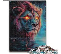 Puzzle Cosmic Lion da 1000 pezzi per adolescenti, attività divertenti per la famiglia a casa, regalo di compleanno, regali di viaggio (26x38cm)