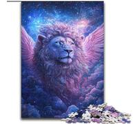 Puzzle Cosmic Lion per adolescenti 1000 puzzle, giochi divertenti Ogni pezzo è unico Gioco stimolante e divertente per tutta la famiglia (50x75cm)