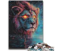 Puzzle Cosmic Lion per adulti 2000 pezzi, aiuta il cervello ad allenarsi, giocattoli avvincenti per coltivare la pazienza, ottimo regalo (70X100cm)