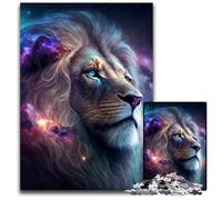 Puzzle Cosmic Mufasa Il Re Leone per adulti, puzzle da 1000 pezzi per adulti, gioco rompicapo per adolescenti, regalo perfetto per le feste, 26X38CM/10,23x14,96 pollici.