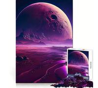 Puzzle Cosmos Viola da 1000 pezzi per ragazzi, gioco intelligente, immagine da assemblare per momenti di relax, regalo adorabile (38x26cm)