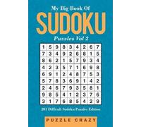 Puzzle Crazy My Big Book Of Soduku Puzzles Vol 2 (Tascabile)