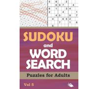 Puzzle Crazy Sudoku and Word Search Puzzles for Adults Vol 5 (Tascabile)