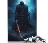 Puzzle creativi quadrati da 1000 pezzi del Cavaliere della Morte per adulti e puzzle di carta, giochi di puzzle antistress e regali unici 1000 pezzi (75x50 cm)
