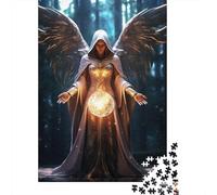 Puzzle creativi quadrati da 1000 pezzi del misterioso guardiano per adulti e puzzle di carta, gioco educativo per adulti 38x26 cm/1000 pezzi