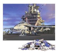 Puzzle creativi quadrati da 1000 pezzi EA18G Growler per adulti e puzzle di carta, gioco educativo per adulti, 38x26 cm/1000 pezzi
