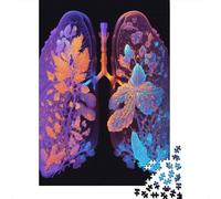 Puzzle creativi quadrati da 1000 pezzi "La somma delle mie parti" per adulti e puzzle di carta, gioco educativo per adulti, 38x26 cm/1000 pezzi