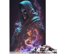 Puzzle creativo "Il Mietitore formato dalla polvere", 100% in cartone riciclato, per adulti, regali di Natale, 1000 pezzi (26x38 cm)