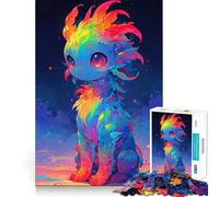 Puzzle Creature Arcobaleno da 1000 pezzi per ragazzi, gioco di logica fine, facile da usare, bordi precisi, regalo per le feste (38x52cm)