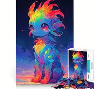 Puzzle Creature Arcobaleno per Adolescenti, 1000 Pezzi, Gioco di Pensiero, Evasione Calma, Bordo Preciso, Regalo Straordinario (38x26cm)