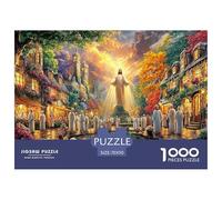 Puzzle Cristo Redentore 1000 Pezzi | Difficile E Sfidante | Giochi Di Puzzle E Decorativo Per Casa 70x50cm/1000pcs