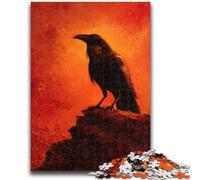 Puzzle Crow da 1000 pezzi per adulti e adolescenti, gioco stimolante, ideale come regalo per tutta la famiglia (38x26cm)