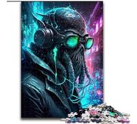 Puzzle Cthulhu Rising per adolescenti, 1000 puzzle, modelli da assemblare, attività divertenti da fare a casa, regalo di compleanno, regali da viaggio (26x38cm)