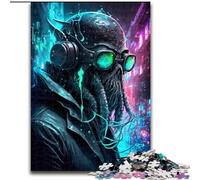 Puzzle Cthulhu Rising per adulti e adolescenti, perfetti per le serate di gioco, giocattolo colorato da regalare a casa (50x75cm)