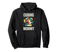 Puzzle Cube Mom Speed Cubing Felpa con Cappuccio