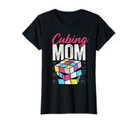 Puzzle Cube Mom Speed Cubing Maglietta