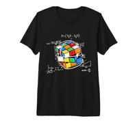 Puzzle Cube Retro Speed Cubing, Giocattolo Vintage Anni '80 Maglietta Premium