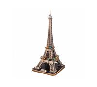PUZZLE CUBIC FUN CubicFun Eiffel Tower LED - 216 Pezzi, Edifici, Età 10+ anni
