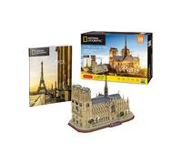 PUZZLE CUBICFUN Notre Dame de Paris - 1 Pezzo, Edifici, Età 10+ anni