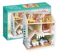 PUZZLE CUBICO 3D CASA DELLE BAMBOLE DA SOGNO 160 PEZZI - P645H