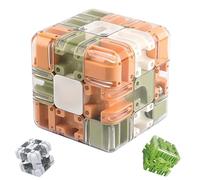 Puzzle Cubo Labirinto 3D, Grande Labirinto 3D Puzzle Cubo Labirinto, Giocattolo per L'allenamento Mentale della Consapevolezza Spaziale, Che Migliora Le capacità Logiche e Lo Sviluppo del Pensier 034