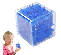 Puzzle cubo labirinto 3D - puzzle portatile per il cervello, giocattolo di riflessione per bambini | gioco di labirinto a sfera rotolante, giocattolo di relax portatile per imparare e divertirsi, cubo