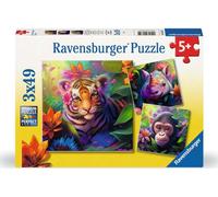 Puzzle Cuccioli della giungla di Ravensburger 3x49 pezzi
